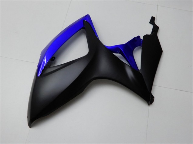Beste Suzuki GSXR 600/750 Motorrad Verkleidung 2006-2007 - Blau Matt Schwarz