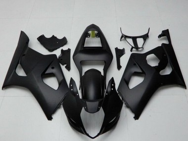 Beste Suzuki GSXR 1000 Motorrad Verkleidung 2003-2004 - Matt Schwarz