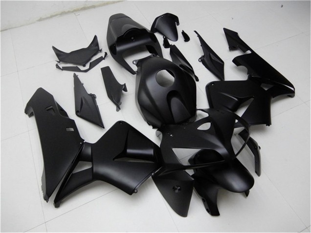 Beste Honda CBR600RR Motorrad Verkleidung 2005-2006 - Matt Schwarz