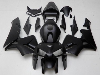 Beste Honda CBR600RR Motorrad Verkleidung 2005-2006 - Matt Schwarz