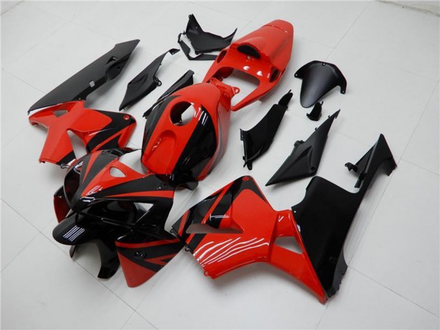 Beste Honda CBR600RR Abs Verkleidungen 2005-2006 - Rot Schwarz