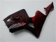 Beste Honda CBR600RR Motorrad Verkleidung Kit 2005-2006 - Glanzendes Schwarz Rot Flamme
