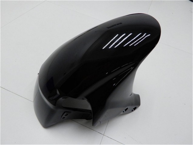 Beste Honda CBR600RR Motorrad Verkleidung Kit 2005-2006 - Glanzendes Schwarz Rot Flamme