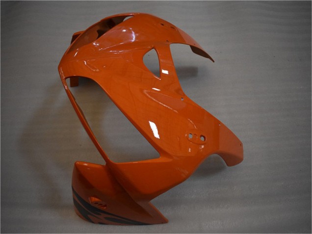Beste Honda CBR600RR Motorrad Verkleidung 2005-2006 - Orange Schwarz Flamme