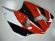 Beste Kawasaki ZX6R Motorrad Verkleidung 2000-2002 - Weiss Rot Glanzendes Schwarz