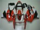 Beste Kawasaki ZX6R Motorrad Verkleidung 2000-2002 - Weiss Rot Glanzendes Schwarz