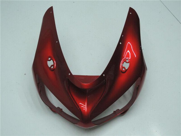 Beste Kawasaki ZX6R Motorrad Verkleidung 2005-2006 - Bonbon Rot