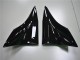 Beste Kawasaki ZX10R Motorrad Verkleidung 2006-2007 - Glanzendes Schwarz Grun Flamme