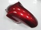 Beste Kawasaki ZX14R ZZR1400 Motorrad Verkleidung 2006-2011 - Rot Schwarz