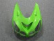 Beste Kawasaki ZX14R ZZR1400 Motorrad Verkleidung 2006-2011 - Grun Glanzendes Schwarz