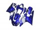 Beste Yamaha YZF R1 Motorrad Verkleidung 2000-2001 - Blau Weiss