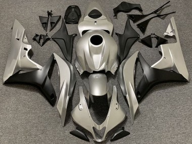 Beste Honda CBR1000RR Motorrad Verkleidung 2006-2007 - Silber Matt Schwarz