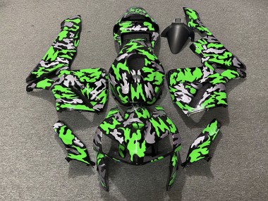 Beste Honda CBR600RR Motorrad Verkleidung 2005-2006 - Camouflage Grun