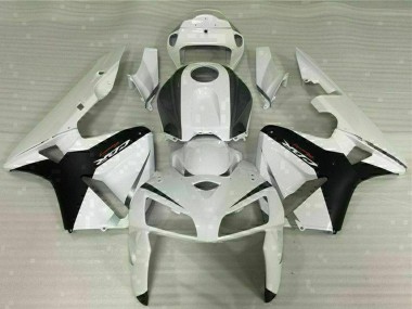 Beste Honda CBR600RR Motorrad Verkleidung 2005-2006 - Weiss Schwarz