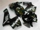 Beste Honda CBR600RR Motorrad Verkleidung 2005-2006 - Schwarz Repsol