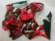 Beste Honda CBR600RR Motorrad Verkleidung 2005-2006 - Rot Schwarz