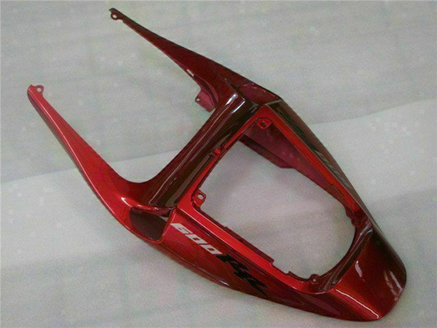 Beste Honda CBR600RR Motorrad Verkleidung 2005-2006 - Rot Schwarz