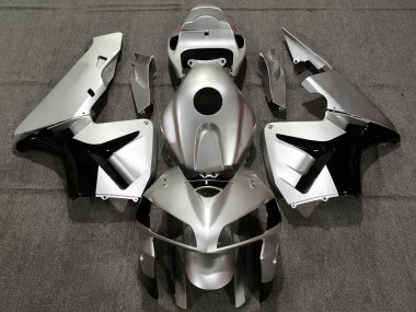 Beste Honda CBR600RR Motorrad Verkleidung 2005-2006 - Matt Silber und Schwarz