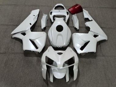 Beste Honda CBR600RR Motorrad Verkleidung 2005-2006 - Perl Weiss