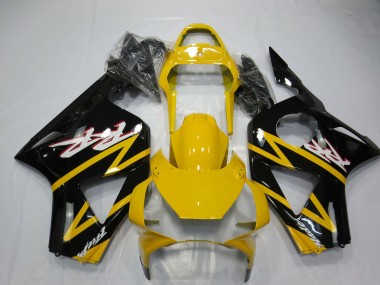 Beste Honda CBR954RR Motorrad Verkleidung 2002-2003 - Gelb Glanzendes Schwarz