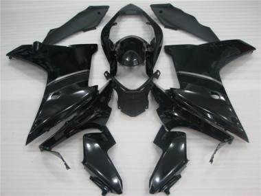 Beste Honda CBR600F Abs Motorrad Verkleidungen 2011-2013 - Glanzendes Schwarz