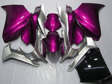 Beste Honda VFR 1200 Motorrad Verkleidung 2010-2014 - Silber Rosa