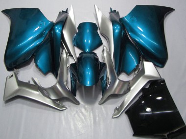 Beste Honda VFR 1200 Motorrad Verkleidung 2010-2014 - Silber Hellblau