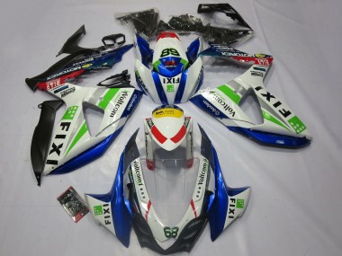 Beste Suzuki GSXR 1000 Motorrad Verkleidung 2009-2016 - Fixi