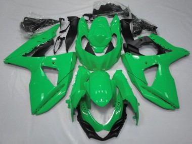 Beste Suzuki GSXR 1000 Motorrad Verkleidung 2009-2016 - Grun Schwarz