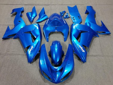 Beste Kawasaki ZX10R Motorrad Verkleidung 2006-2007 - Blau