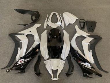 Beste Kawasaki ZX10R Motorrad Verkleidung 2011-2015 - Perl Weiss Glanzendes Schwarz Matt Schwarz