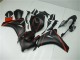 Beste Honda CBR1000RR Motorrad Verkleidung 2008-2011 - Matt Schwarz Rot