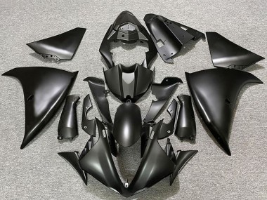Beste Yamaha R1 Motorrad Verkleidung 2009-2011 - Matt Schwarz