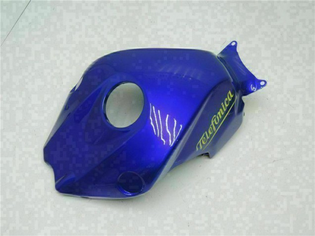Beste Honda CBR1000RR Motorrad Verkleidung 2008-2011 - Blau Gelb Grun MoviStar Castrol