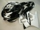 Beste Honda CBR600 F3 Motorrad Verkleidung 1995-1996 - Weiss Glanzendes Schwarz