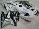 Beste Honda CBR600 F3 Motorrad Verkleidung 1995-1996 - Weiss Silber Grun Hannspree