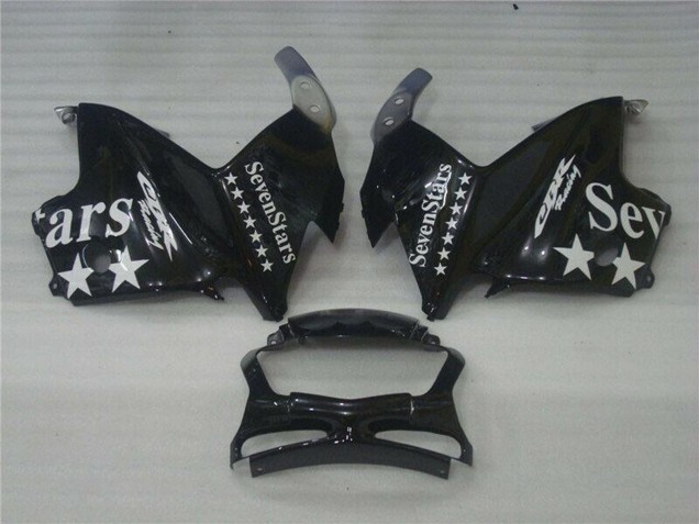 Beste Honda CBR600 F3 Motorrad Verkleidung 1995-1996 - Silber Glanzendes Schwarz SevenStars