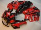 Beste Honda CBR600 F3 Motorrad Verkleidung 1995-1996 - Rot Glanzendes Schwarz