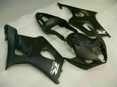 Beste Suzuki GSXR 1000 Motorrad Verkleidung 2003-2004 - Matt Schwarz