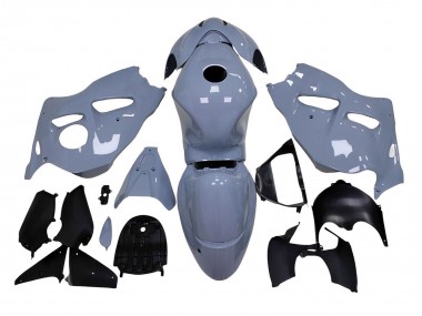 Beste Suzuki GSXR 1300 Hayabusa Motorrad Verkleidung 1996-2007 - Nardo Grau
