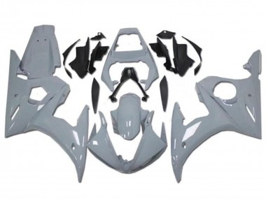 Beste Yamaha YZF R6S Motorrad Verkleidung 2006-2009 - Nardo Grau