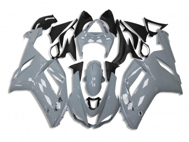 Beste Kawasaki ZX6R Motorrad Verkleidung 2007-2008 - Nardo Grau