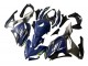 Beste Kawasaki Ninja 500 EX500R Motorrad Verkleidung 2024-2025 - Blau Weiss Gelb Silber Schwarz