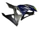 Beste Kawasaki Ninja 500 EX500R Motorrad Verkleidung 2024-2025 - Blau Weiss Gelb Silber Schwarz