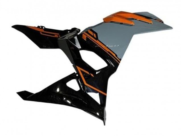 Beste Kawasaki Ninja 500 EX500R Motorrad Verkleidung 2024-2025 - Nardo Grau Orange Schwarz
