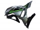 Beste Kawasaki Ninja 500 EX500R Motorrad Verkleidung 2024-2026 - Grau Grun Schwarz