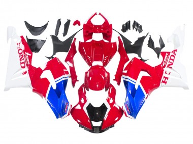 Beste Honda CBR1000RR-R Motorrad Verkleidungen Kit 2020-2023 - Weiss Rot Blau HRC