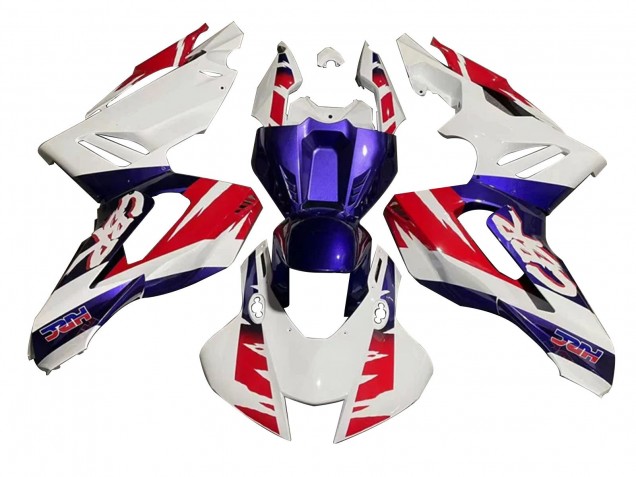Beste Honda CBR1000RR-R Motorrad Verkleidung 2020-2023 - Weiss Rot Blau HRC