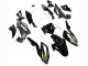Beste Kawasaki Z400 Motorrad Verkleidung 2018-2024 - Weiss Glanzendes Schwarz Grun