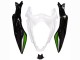 Beste Kawasaki Z400 Motorrad Verkleidung 2018-2024 - Weiss Glanzendes Schwarz Grun